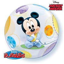 Balão Bubble " Baby Mickey Mouse "