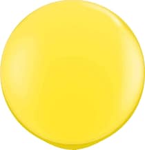 Balão latex amarelo 3"
